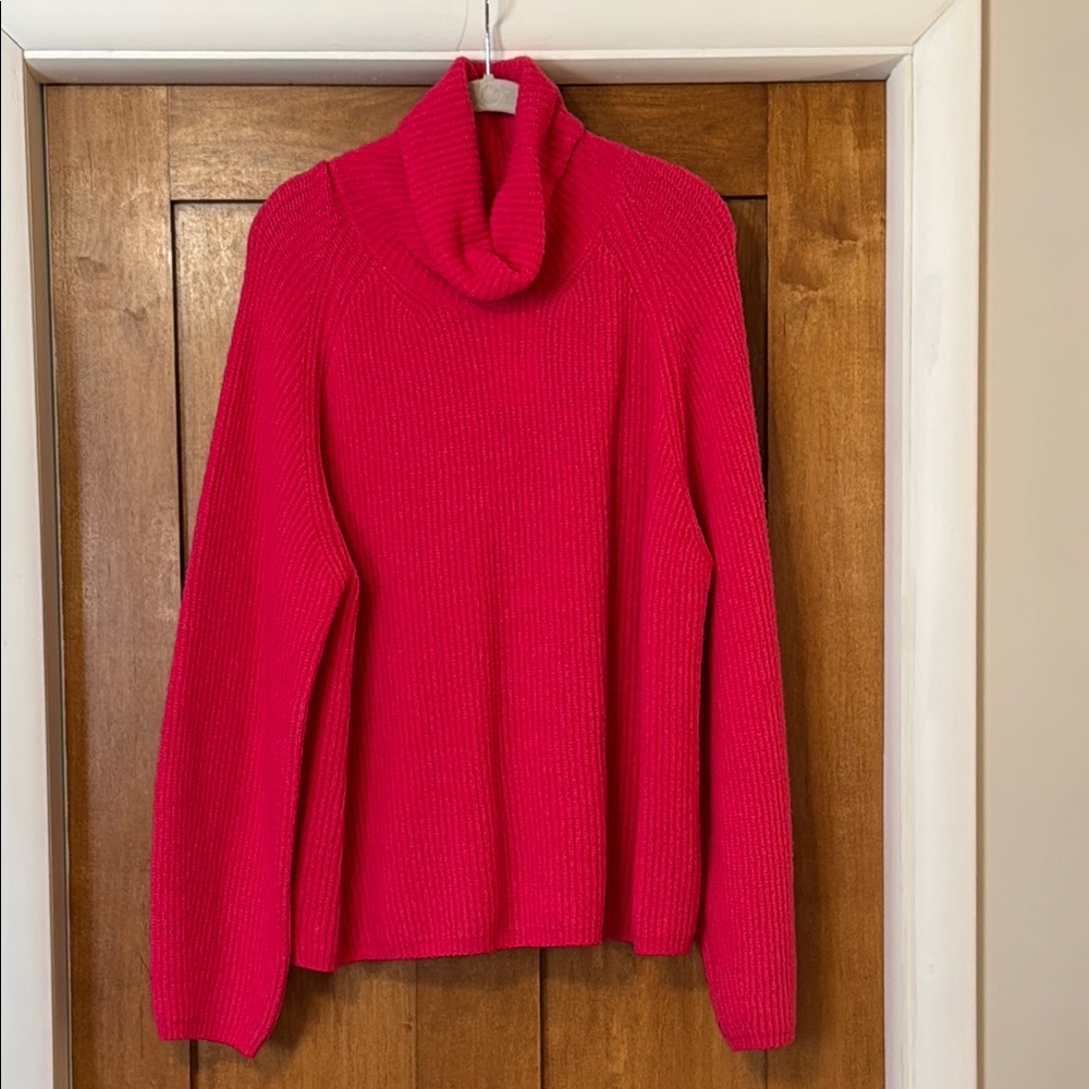 🍉Cozy Pink Turtleneck Sweater🍉